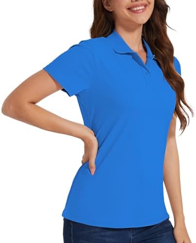 Short Sleeve Golf Polo in Royal Blue
